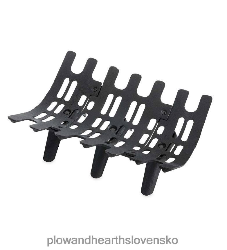 Plow & Hearth liatinový hlboký krbový rošt 6P208P2814 krb