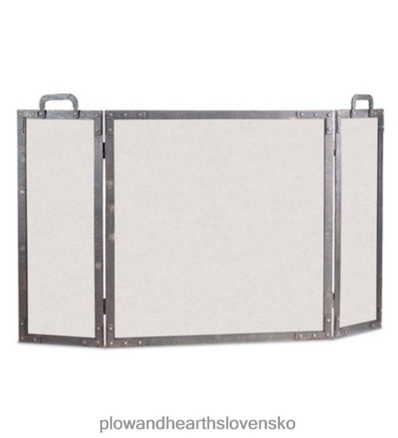 Plow & Hearth Krbové zásteny z kovaného železa zo starého sveta, držiak na drevo a súprava náradia 6P208P2778 krb