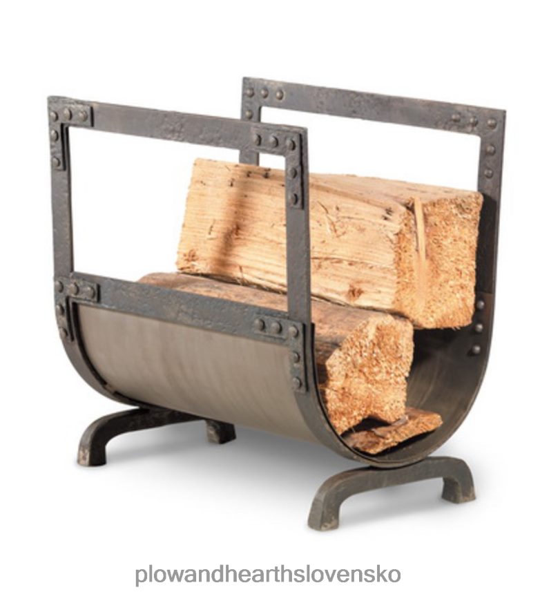 Plow & Hearth Krbové zásteny z kovaného železa zo starého sveta, držiak na drevo a súprava náradia 6P208P2778 krb