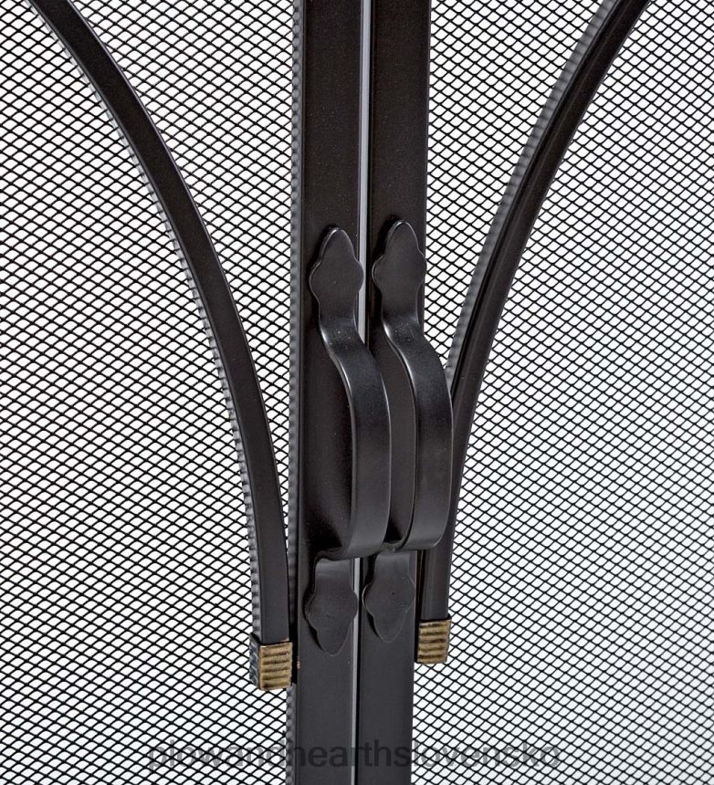 Plow & Hearth krbová zástena winchester s dvierkami 6P208P2885 krb