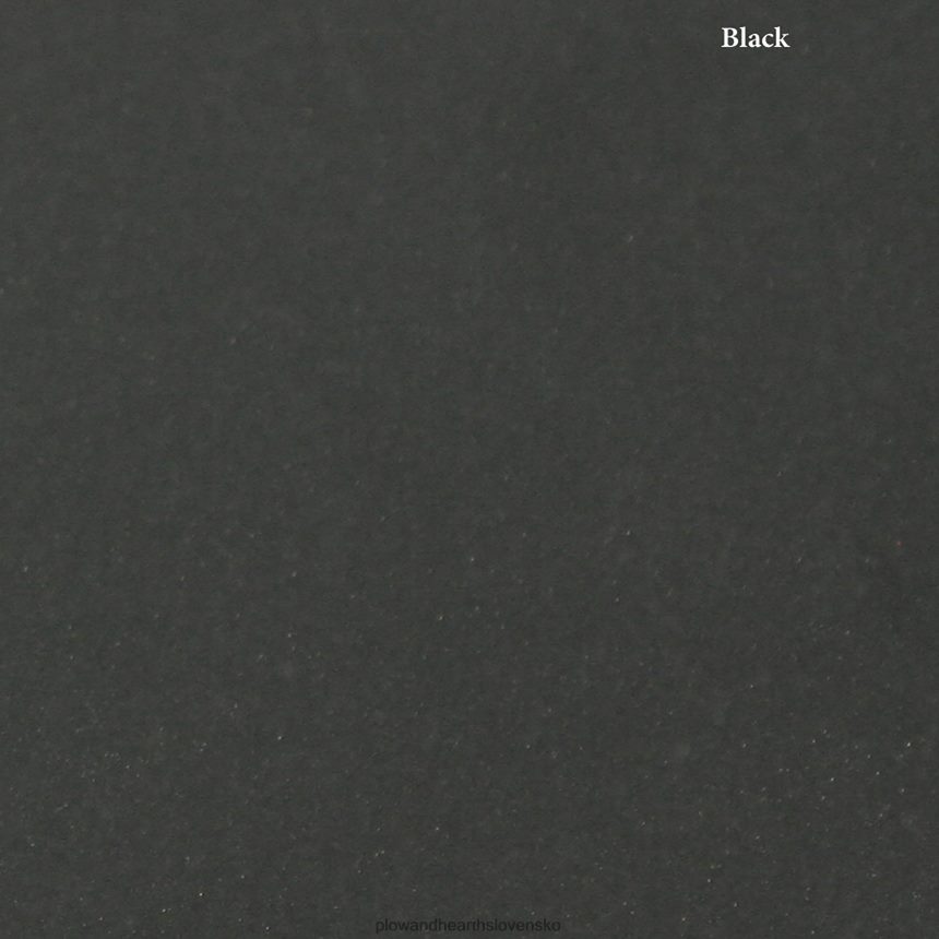 Plow & Hearth malá krbová zástena na mieru, plochá zábrana s rovnými dvierkami - čierna 6P208P2924 krb