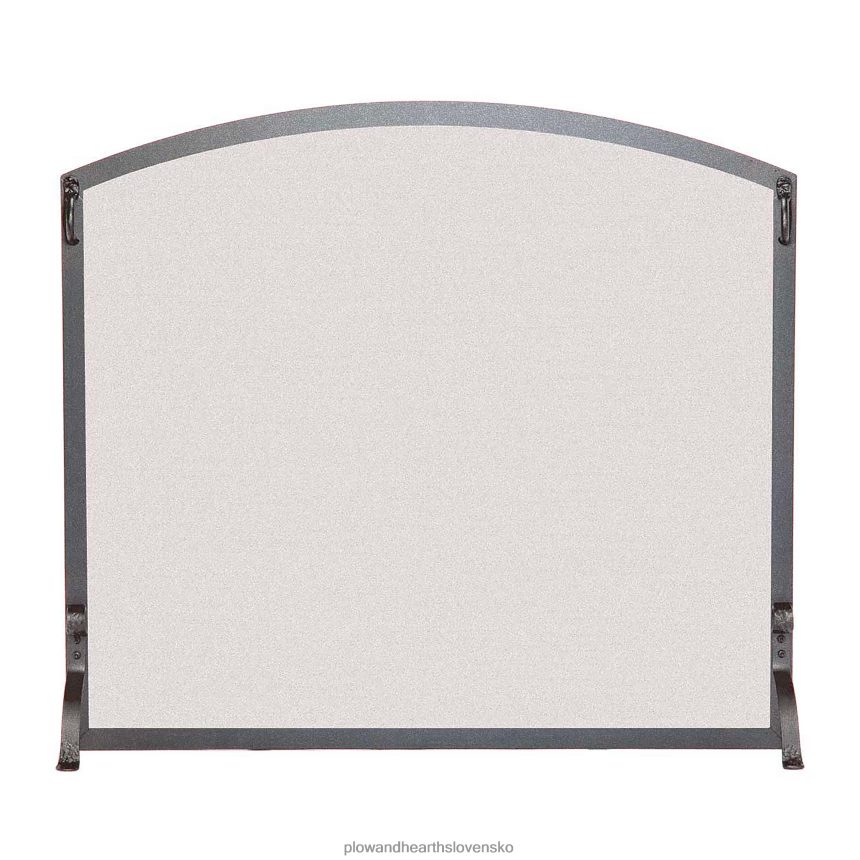 Plow & Hearth stredný vlastný plochý ochranný kryt s klenutým vrchom – 1 351 až 2 300 štvorcových palcov – čierny 6P208P2931 krb