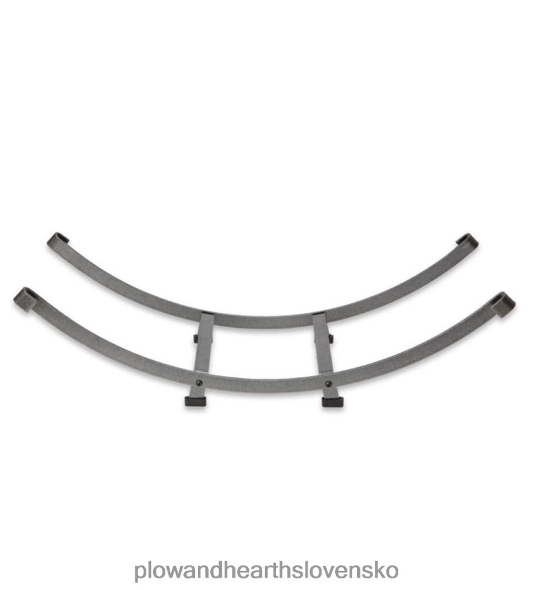 Plow & Hearth kôš na kôš na guľatiny z tepanej ocele americkej výroby 6P208P2964 príslušenstvo