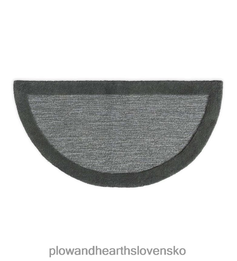 Plow & Hearth madridský pásový polkruhový koberec, 2' x 4' - bobuľový 6P208P2802 príslušenstvo