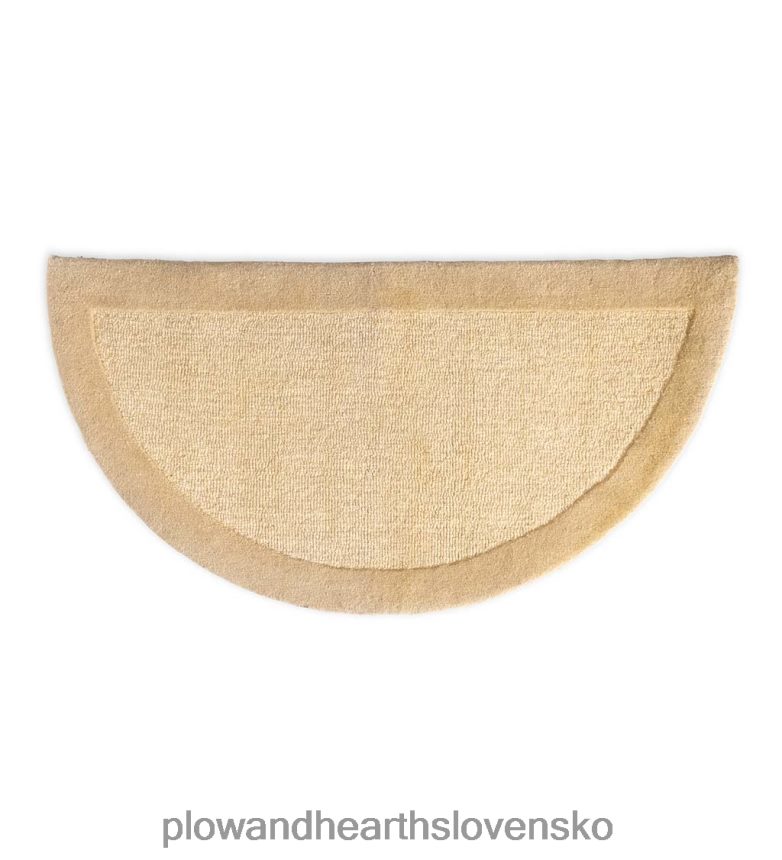 Plow & Hearth madridský pásový polkruhový koberec, 2' x 4' - bobuľový 6P208P2802 príslušenstvo