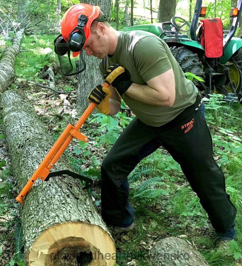 Plow & Hearth ergonomické lesnícke multifunkčné náradie 3 v 1 6P208P2959 príslušenstvo