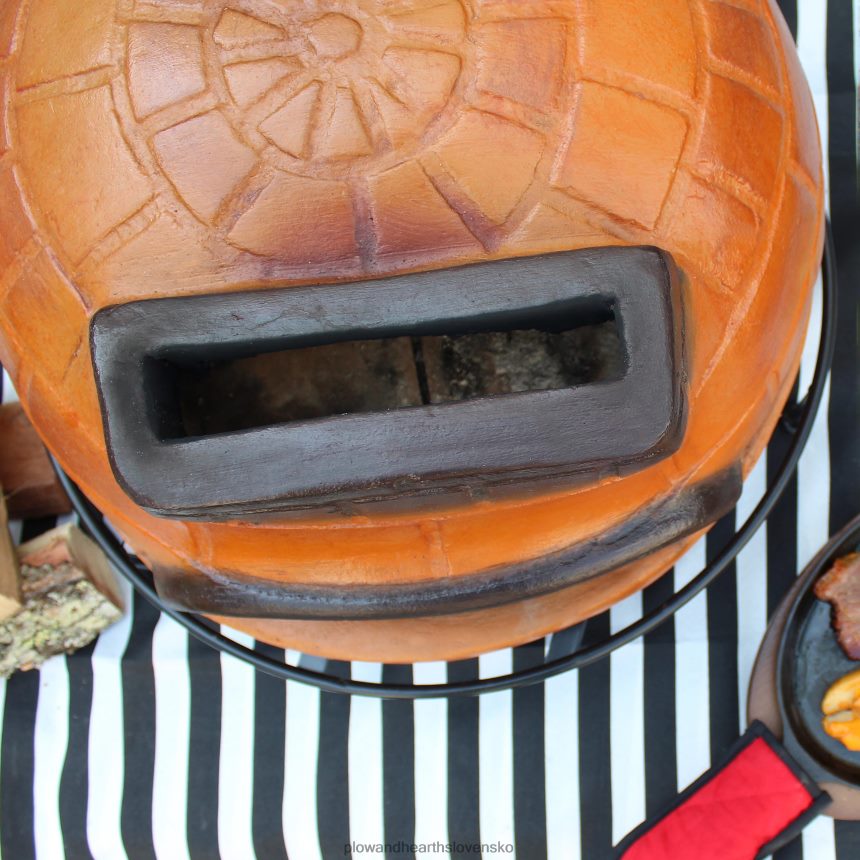 Plow & Hearth pec na pizzu talavera sienna 6P208P2950 príslušenstvo