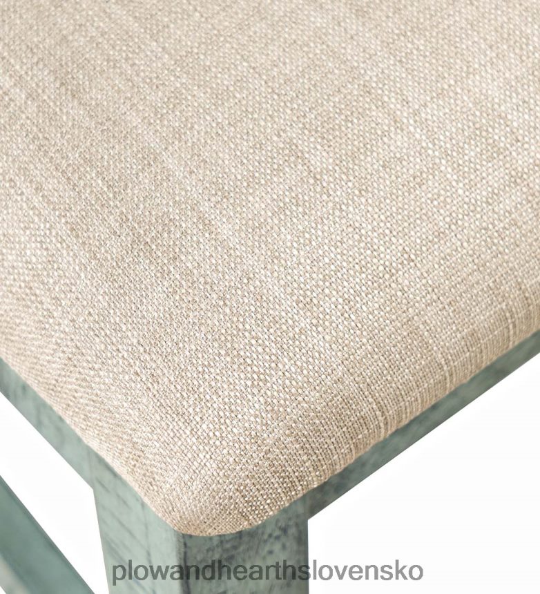 Plow & Hearth chelsea slatted back chair - scrimshaw whitewash 6P208P2104 nábytok