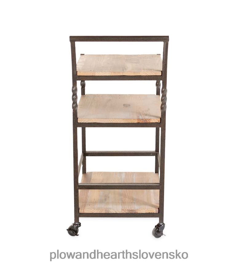 Plow & Hearth hlboký riečny kuchynský vozík na kolieskach 6P208P2102 nábytok