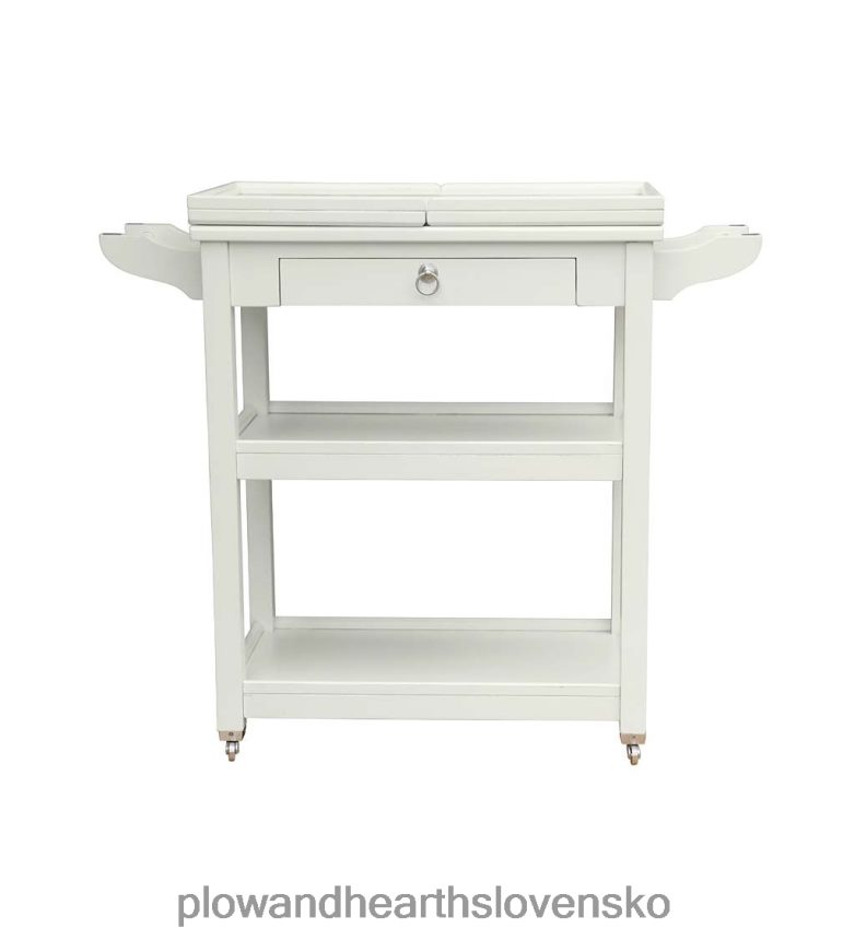 Plow & Hearth laurel ridge farmhouse collection shelby bar keep - kakao 6P208P2101 nábytok