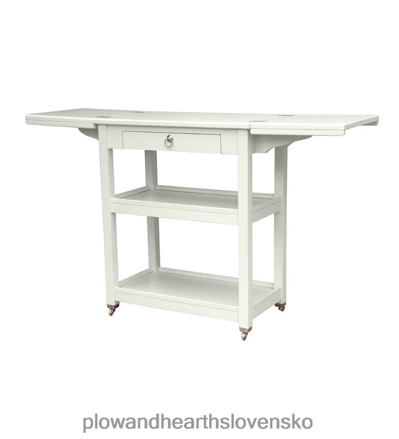 Plow & Hearth laurel ridge farmhouse collection shelby bar keep - kakao 6P208P2101 nábytok