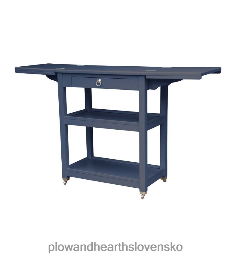 Plow & Hearth laurel ridge farmhouse collection shelby bar keep - kakao 6P208P2101 nábytok