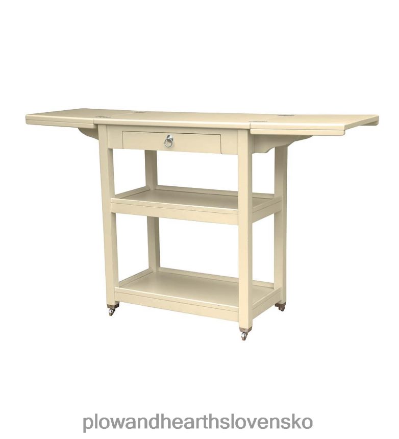 Plow & Hearth laurel ridge farmhouse collection shelby bar keep - kakao 6P208P2101 nábytok