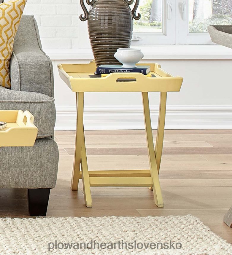 Plow & Hearth vavrínový hrebeň farma kolekcia holden podnosové stoly 6P208P2110 nábytok