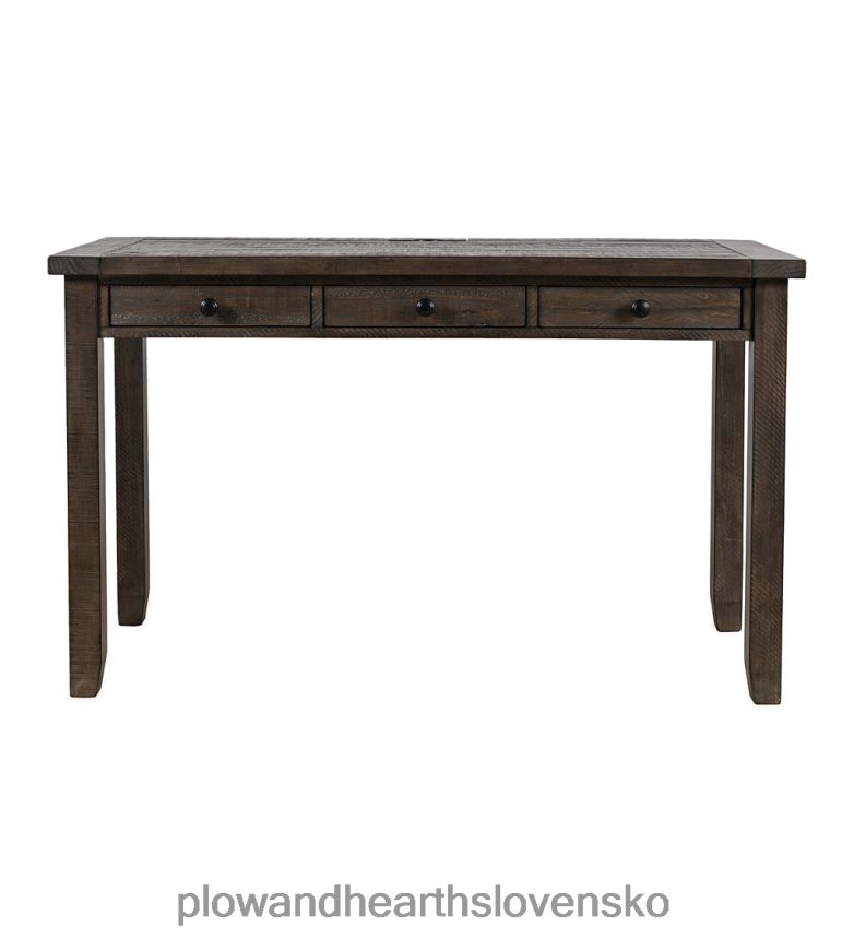 Plow & Hearth Cape charles kultivovaný barnwood elektráreň stôl - barnwood 6P208P2126 nábytok