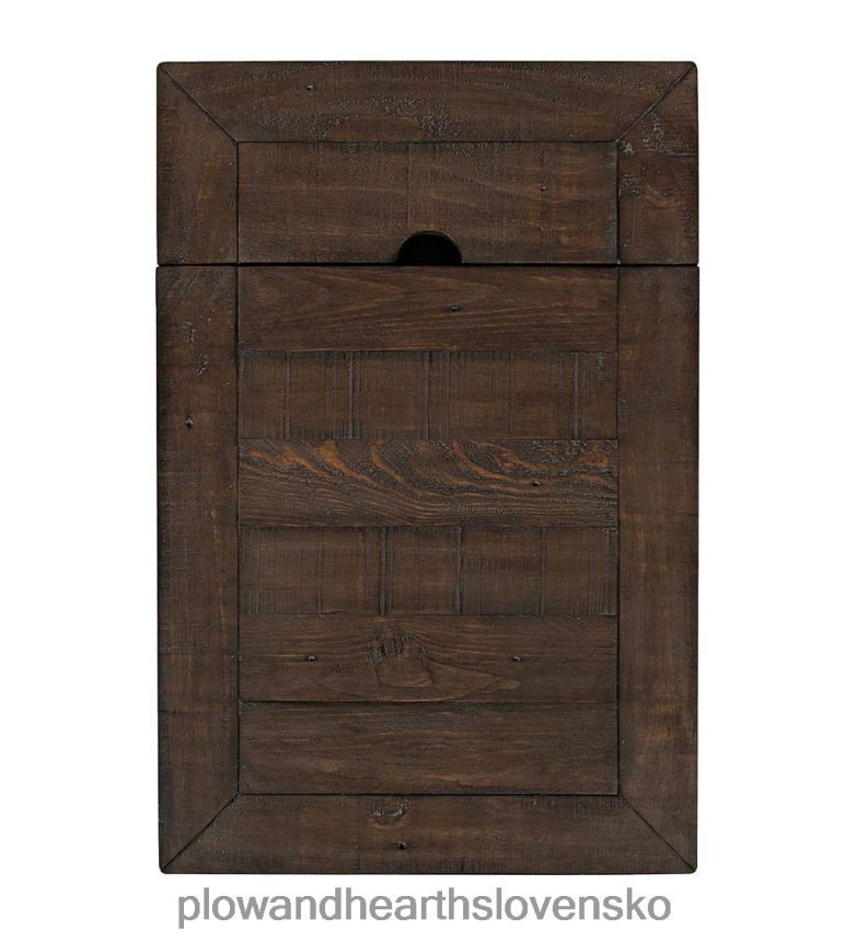 Plow & Hearth Príručný stolík pre elektráreň z recyklovaného dreva Cape charles s usb portami - biely 6P208P1987 nábytok