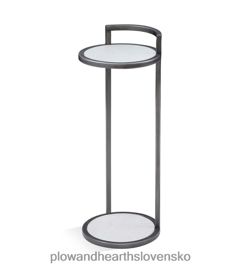 Plow & Hearth mramorový martini stôl - zlatý 6P208P1999 nábytok