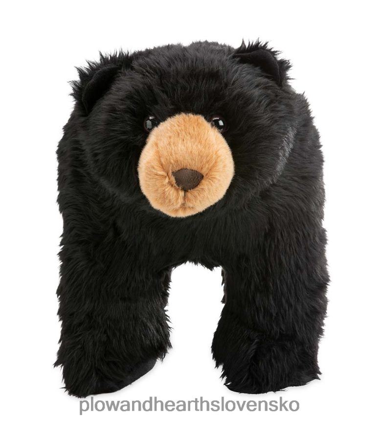 Plow & Hearth podnožka čierneho medveďa 6P208P2094 nábytok