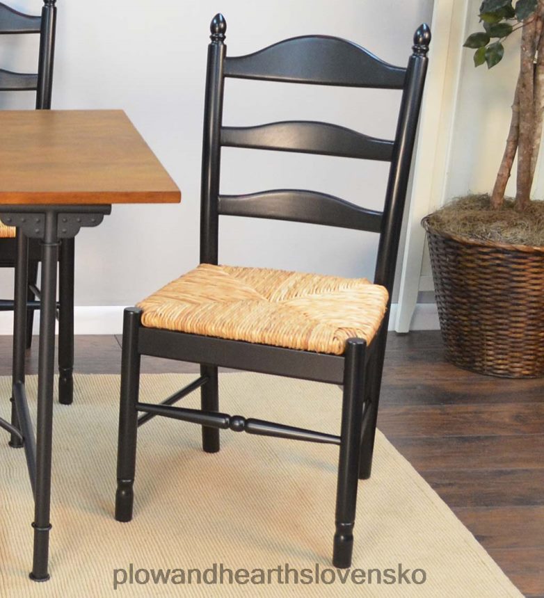 Plow & Hearth statok s rebríkom z tvrdého dreva - anglická borovica 6P208P2032 nábytok