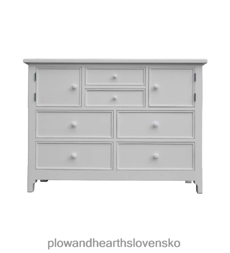 Plow & Hearth laurel ridge farmhouse collection fletcher double chest - kakao 6P208P2085 nábytok