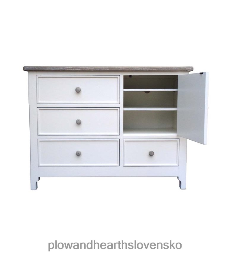 Plow & Hearth laurel ridge farmhouse collection fletcher single chest - kakao 6P208P2084 nábytok