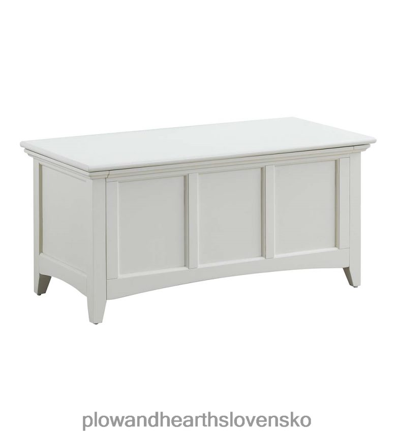 Plow & Hearth odkladacia truhlica/konzola s výklopným panelom - starožitná slonovina 6P208P2080 nábytok