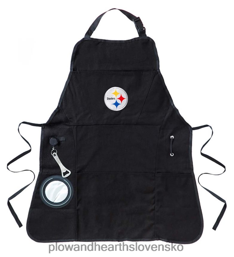 Plow & Hearth luxusné bavlnené plátno nfl team pride zástera na grilovanie/varenie – chicagské medvede 6P208P2988 sezónne a darčeky