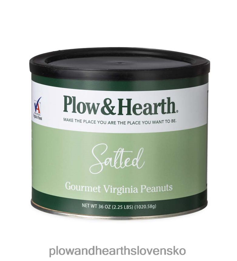 Plow & Hearth extra veľké virgínske arašidy, 36 oz. cín – nesolený 6P208P2978 sezónne a darčeky