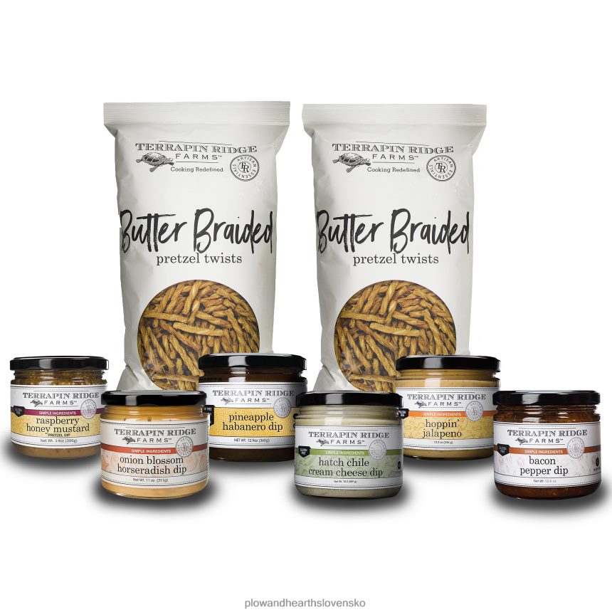 Plow & Hearth vzorkovník lahodných dipov vyrobený v USA 6P208P3034 sezónne a darčeky