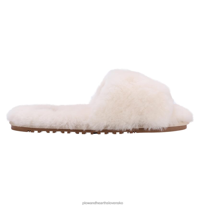 Plow & Hearth lamo dámska papučka z ovčej kože naomi - krémová - m 6P208P3057 sezónne a darčeky