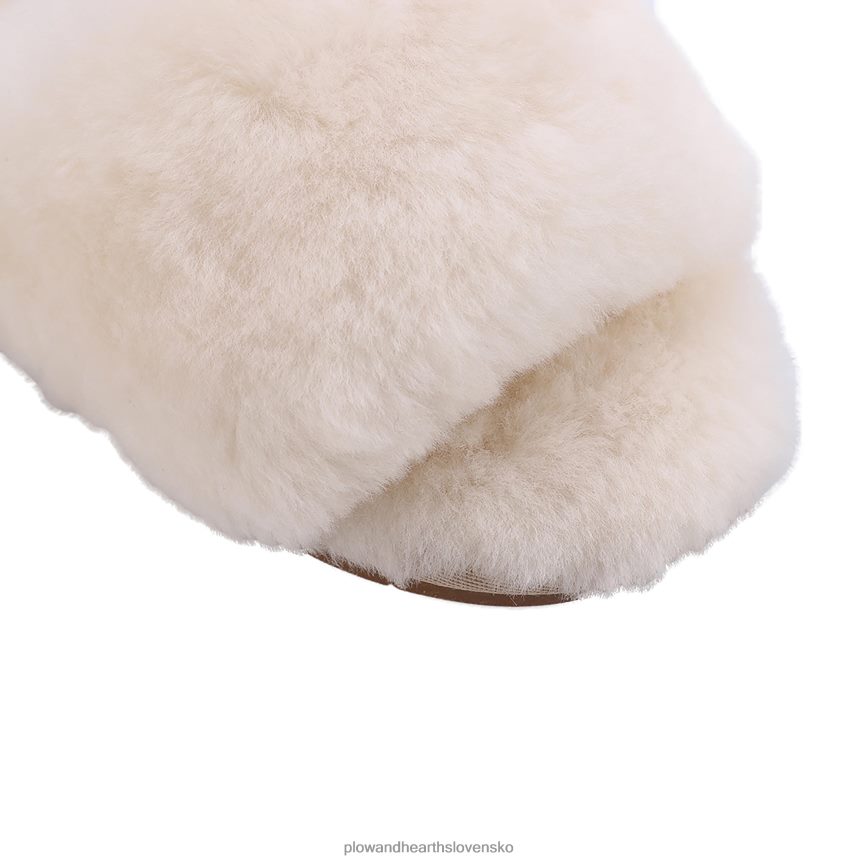 Plow & Hearth lamo dámska papučka z ovčej kože naomi - krémová - m 6P208P3057 sezónne a darčeky