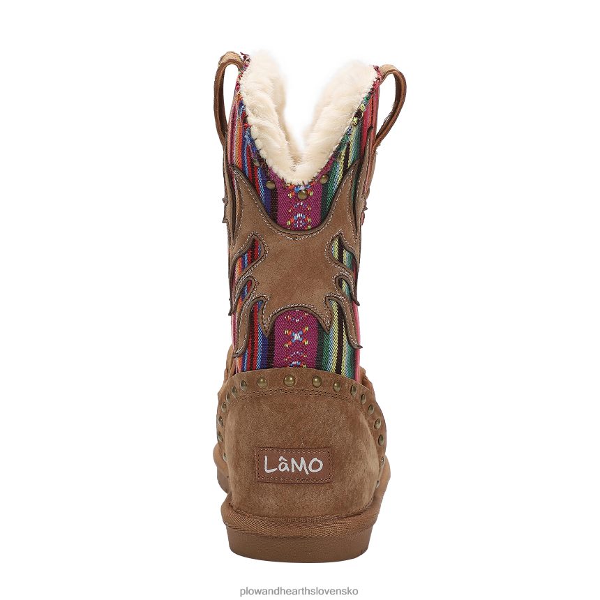 Plow & Hearth lamo detské semišové wrangler čižmy - gaštanové - veľkosť 1r 6P208P3062 sezónne a darčeky