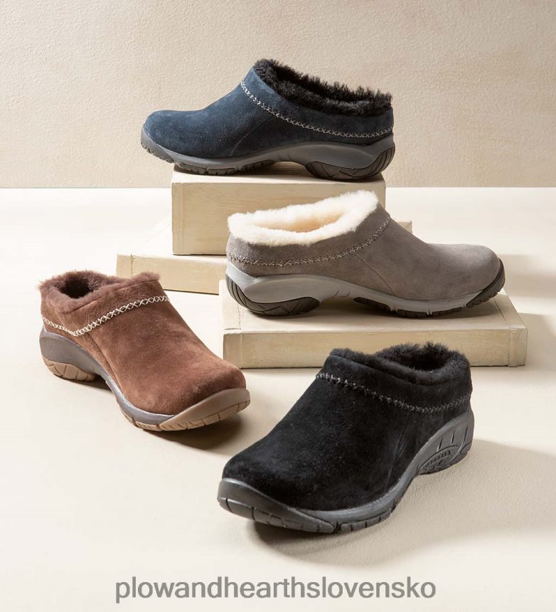 Plow & Hearth merrell encore ice 4 nazúvacie semišové topánky - drevené uhlie - veľkosť 8 6P208P2984 sezónne a darčeky