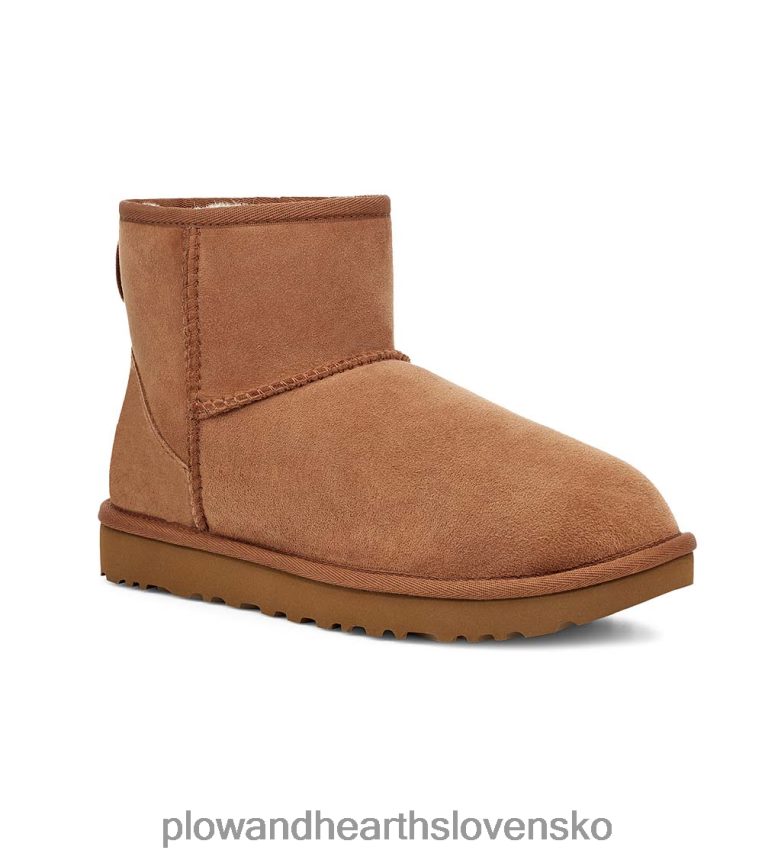 Plow & Hearth ugg dámske klasické mini ii čižmy - sivé - veľkosť 8 6P208P3042 sezónne a darčeky