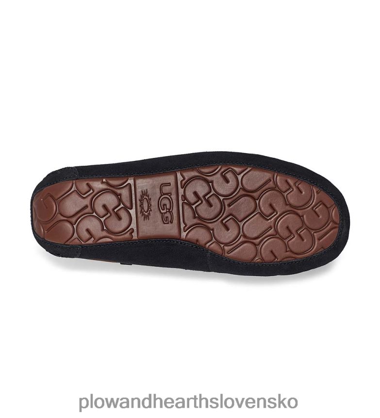 Plow & Hearth ugg dakota dámske semišové mokasínové papuče - čierne - veľkosť 6 6P208P3058 sezónne a darčeky