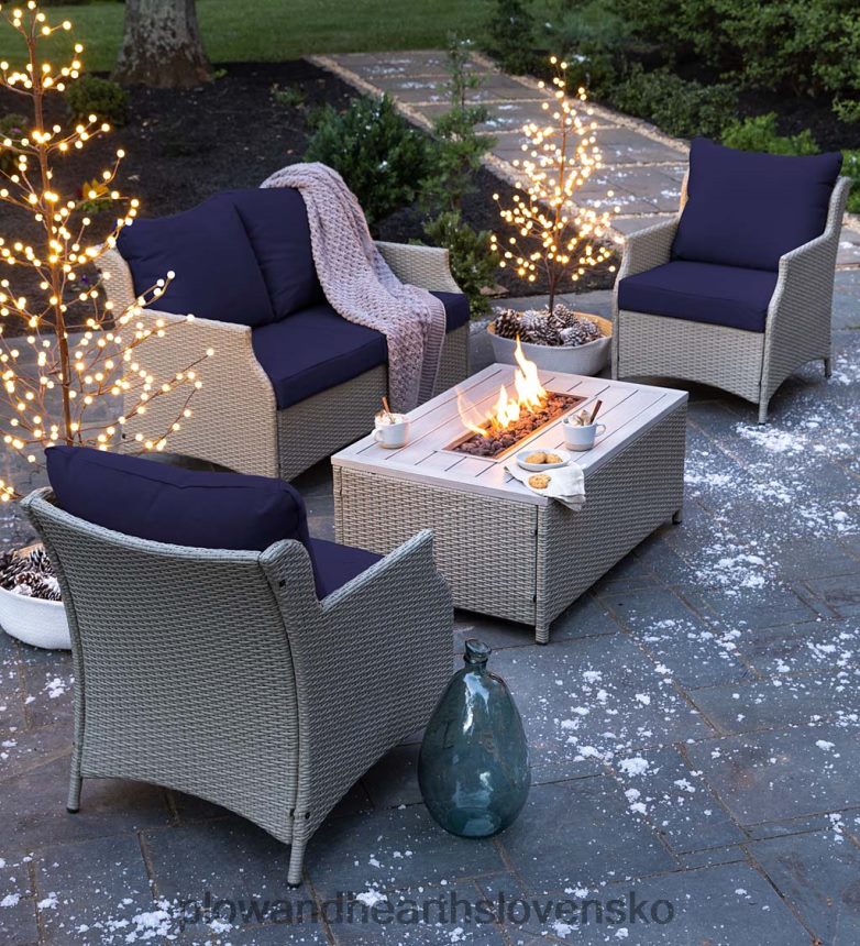 Plow & Hearth ľahký pletený príjemný akrylový prehoz - modrý 6P208P2169 sezónne a darčeky