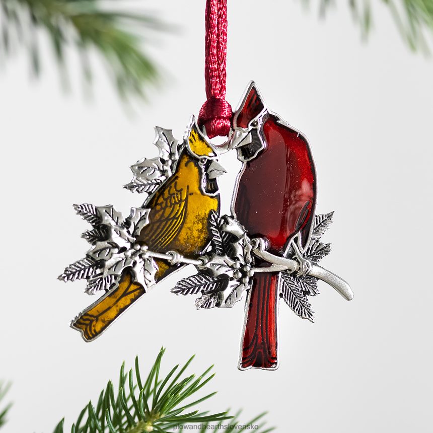 Plow & Hearth masívna cínová ozdoba na vianočný stromček - vianočná hviezda 6P208P2162 sezónne a darčeky