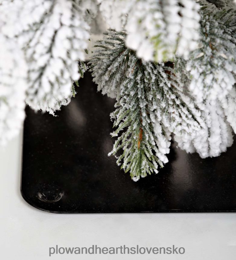 Plow & Hearth monte rosa zhlukovaná alpská jedľa stolový strom 6P208P2260 sezónne a darčeky