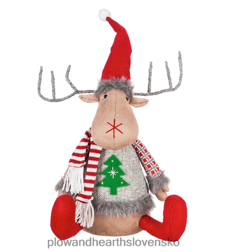 Plow & Hearth sediaci prázdninový los 6P208P2187 sezónne a darčeky