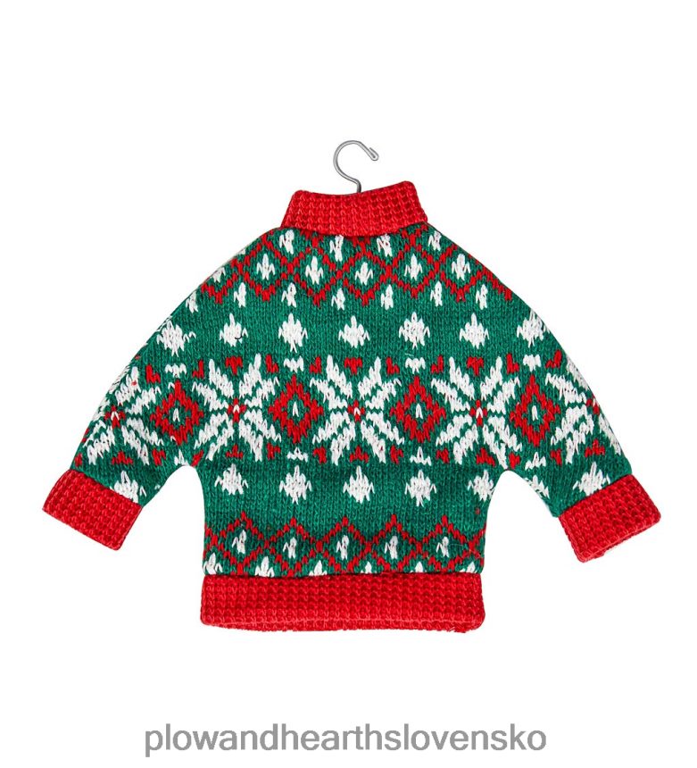 Plow & Hearth sviatočné svetrové ozdoby, sada 3 ks 6P208P2238 sezónne a darčeky