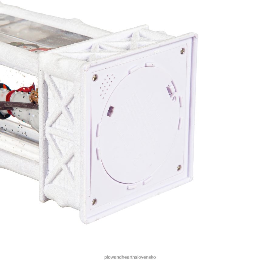 Plow & Hearth svietiaci lampáš vodnej gule snehuliaka s projektorom 6P208P2247 sezónne a darčeky