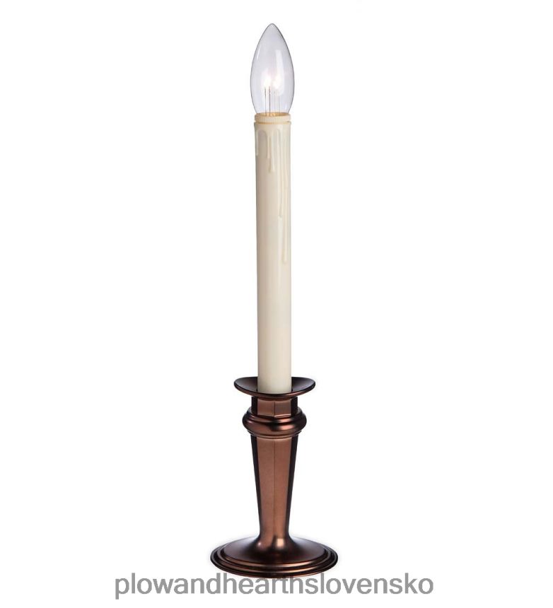 Plow & Hearth tradičné nastaviteľné okenné sviečky s časovačom a diaľkovým ovládaním 6P208P2172 sezónne a darčeky