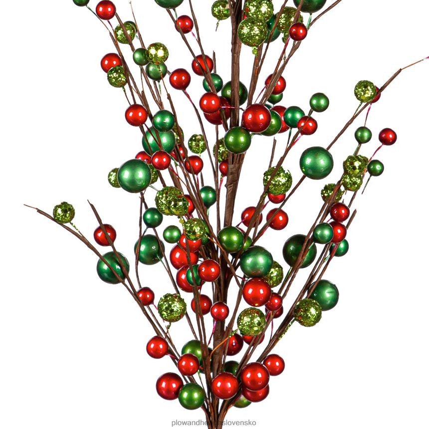 Plow & Hearth vianočné bobule stolný strom 6P208P2242 sezónne a darčeky