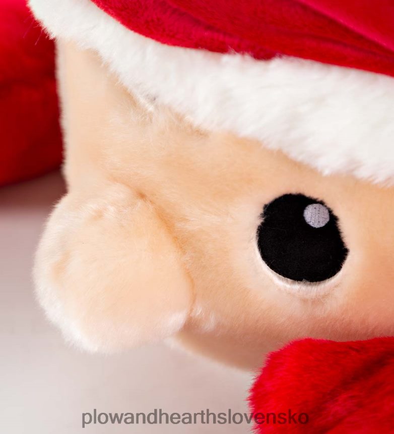 Plow & Hearth zvonček škriatok plyšový sviatočný vankúš na telo 6P208P2177 sezónne a darčeky