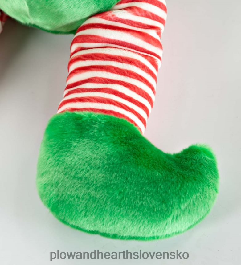 Plow & Hearth zvonček škriatok plyšový sviatočný vankúš na telo 6P208P2177 sezónne a darčeky