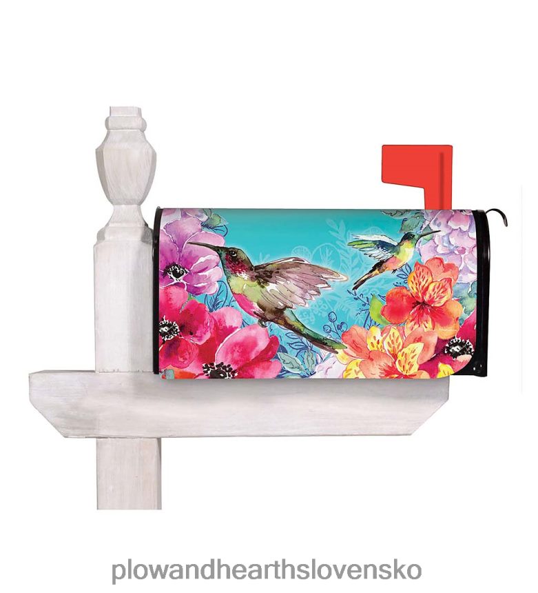 Plow & Hearth akvarelový obal na poštovú schránku kolibríky 6P208P3109 sezónne a darčeky