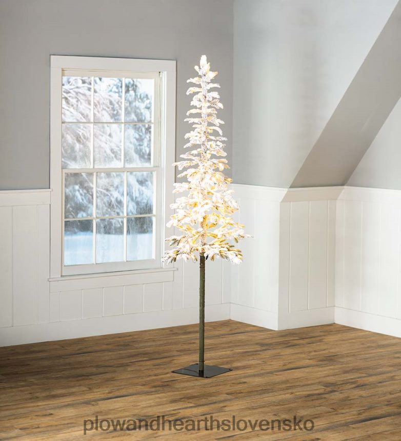 Plow & Hearth monte rosa rozsvietená hromada jedľa alpská vianočný stromček 6P208P2156 sezónne a darčeky