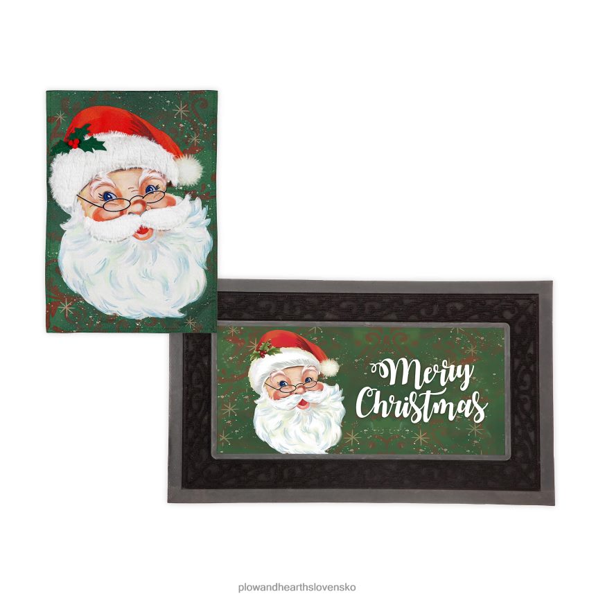 Plow & Hearth sada zväzkov veselých záhradných vlajok a podložiek sassafras 6P208P526 sezónne a darčeky