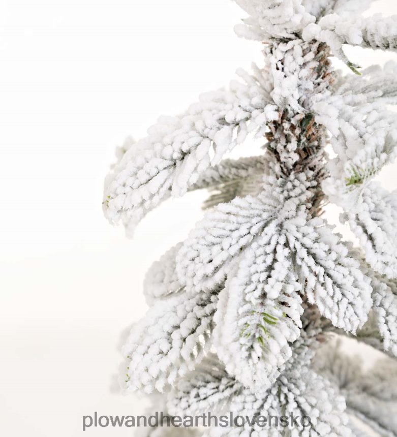 Plow & Hearth 18-palcová horská jedľa horská rosa na doske 6P208P3178 sezónne a darčeky