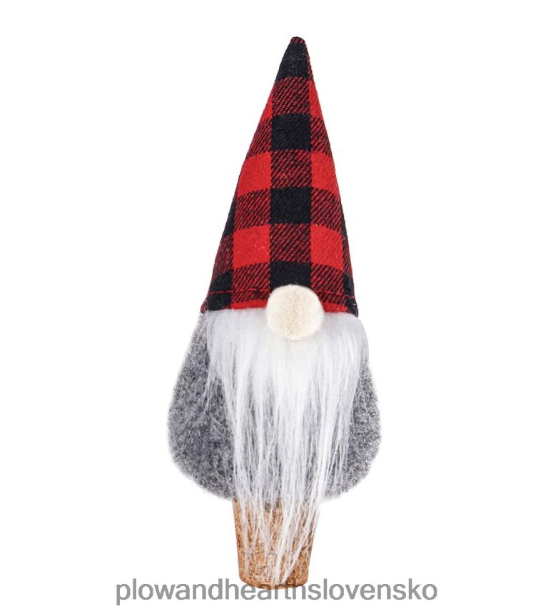 Plow & Hearth neposlušný a škriatok ľutuje 17 oz. darčeková súprava pohára so zátkou na víno 6P208P2991 sezónne a darčeky